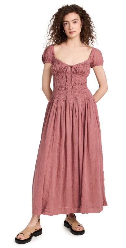 Free People Feeling Bonita Dress Withered Rose