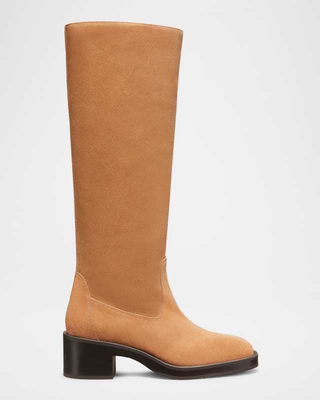 Kaia Suede Knee Boots