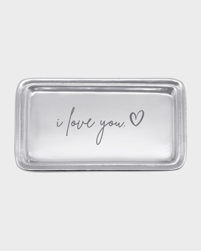 I Love You Statement Tray