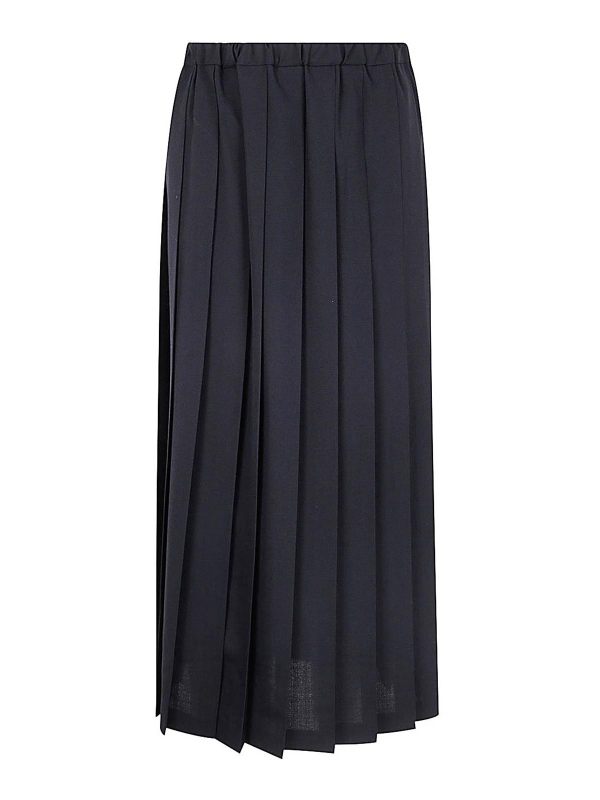 Junya Watanabe Jupe Midi - Noir