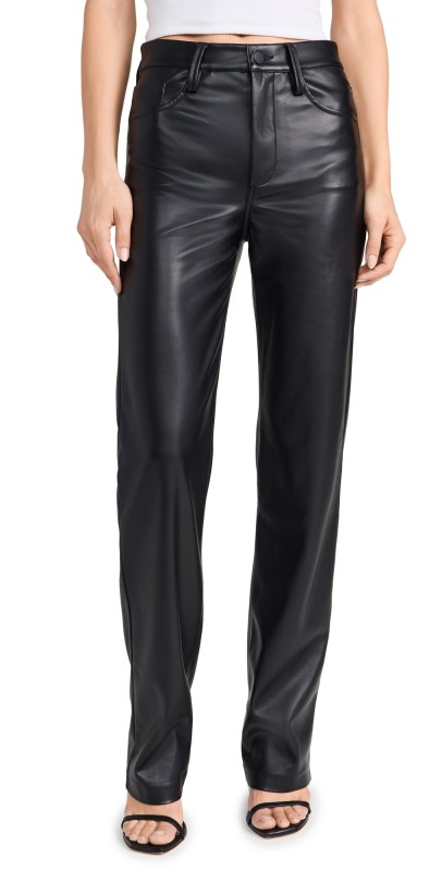 Joe's Jeans The Margot Vegan Leather Pants Black