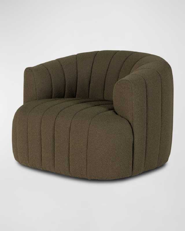 Elliana Boucle Swivel Chair