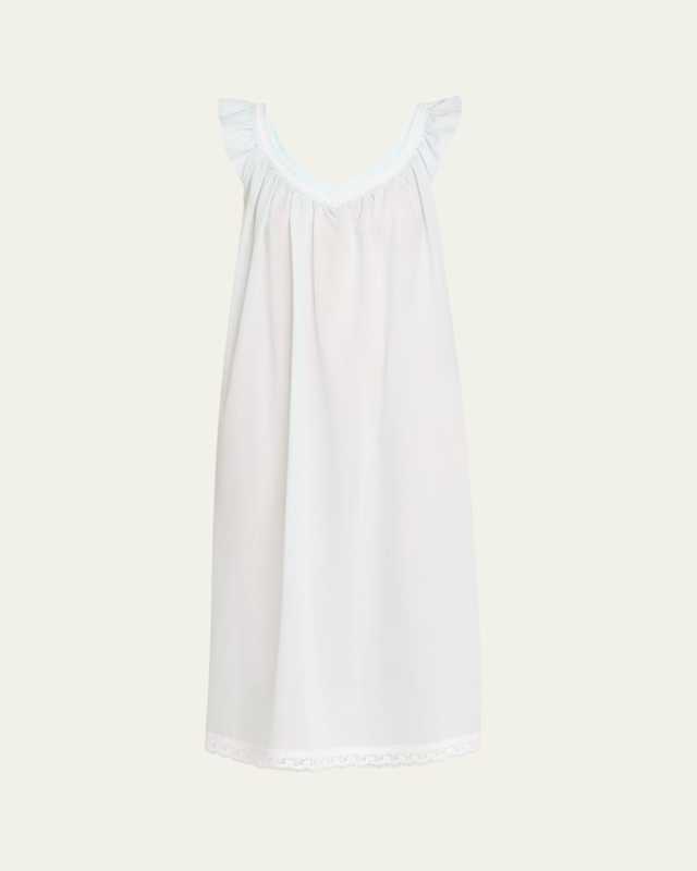 Heddy Lace-Trim Nightgown