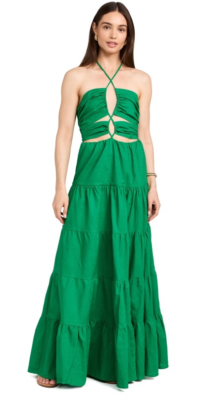 Seven Wonders Alysia Maxi Dress Green