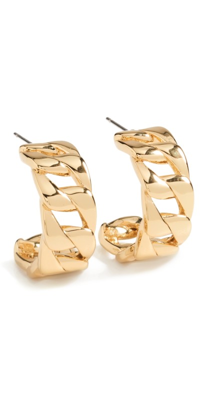 Roxanne Assoulin Babe Earrings Shiny Gold