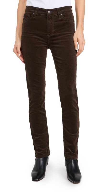 AG Mari Corduroy Pants Rich Umber