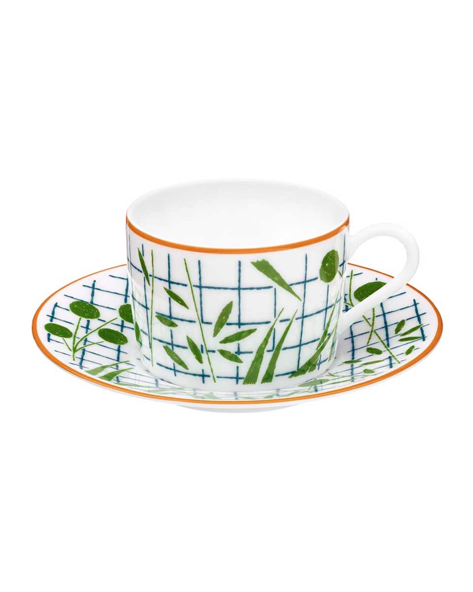 A Walk in the Garden Teacup & Saucer Set