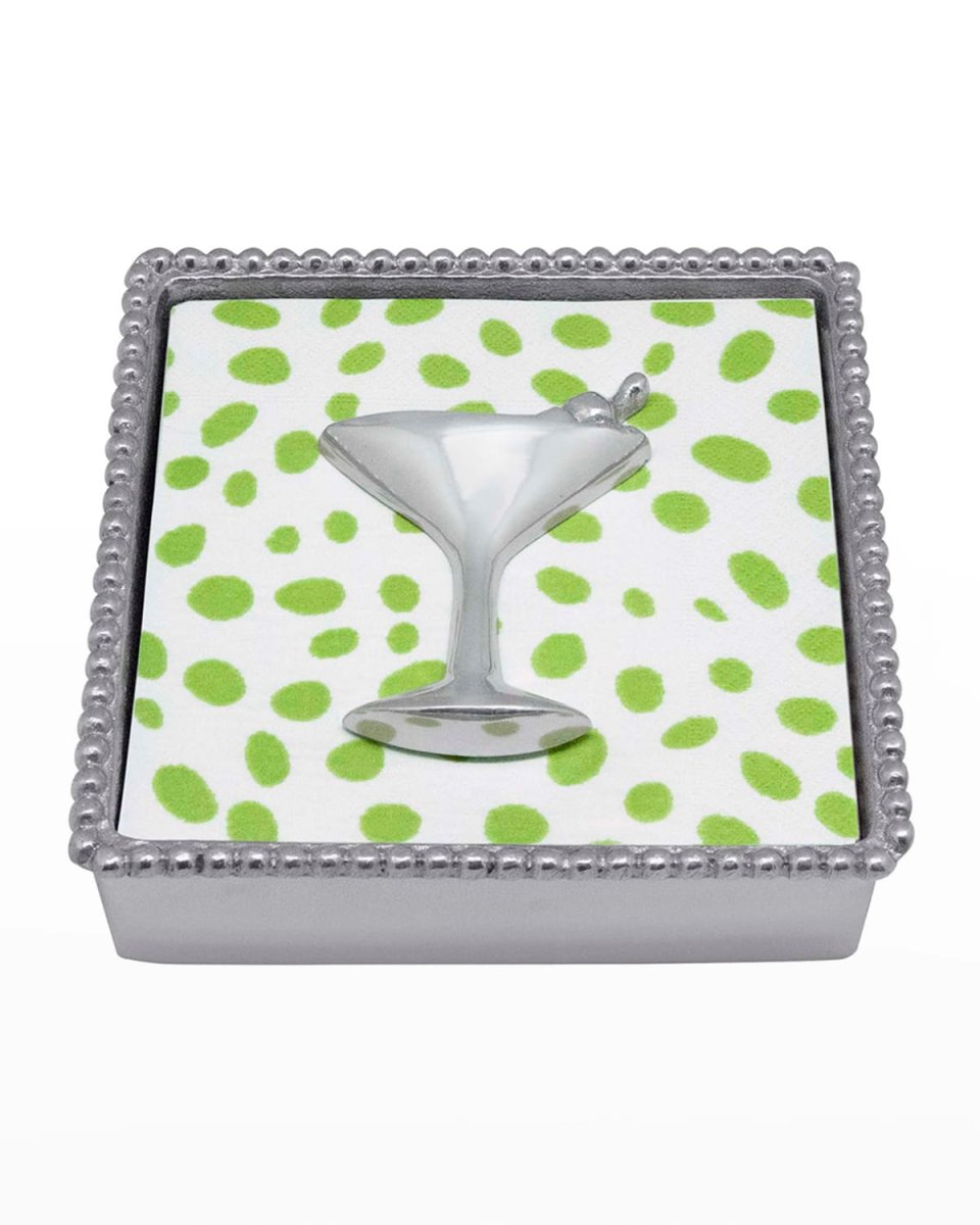 Cocktail Beaded Napkin Box