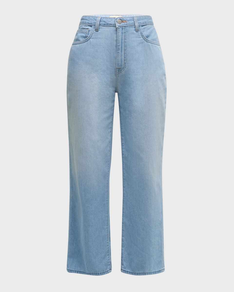 June Ultra High-Rise Crop Stovepipe Jeans