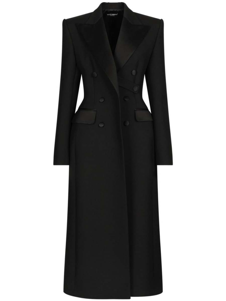 double-breasted coat
