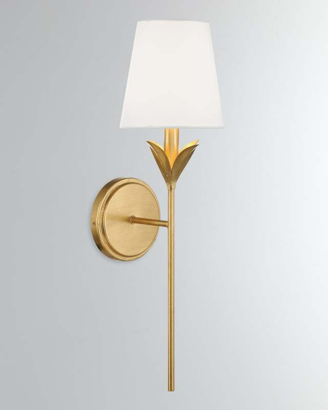 Broche 1-Light Antique Wall Mount