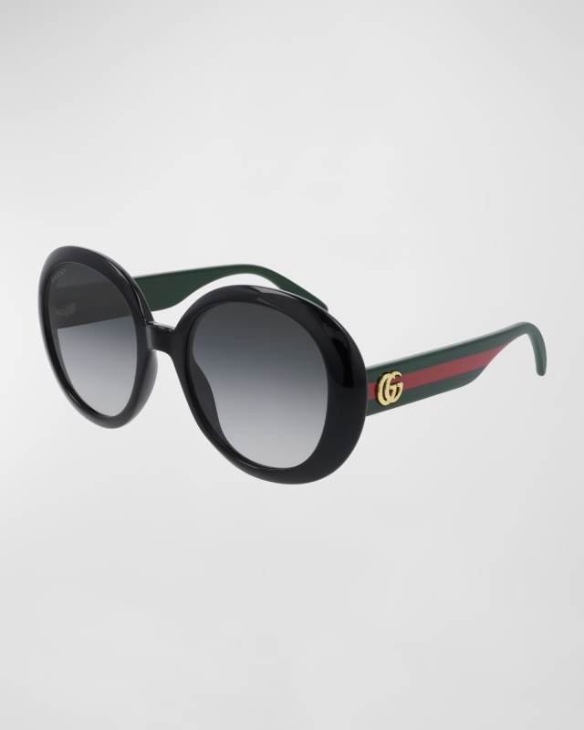 Round Web Arm Sunglasses