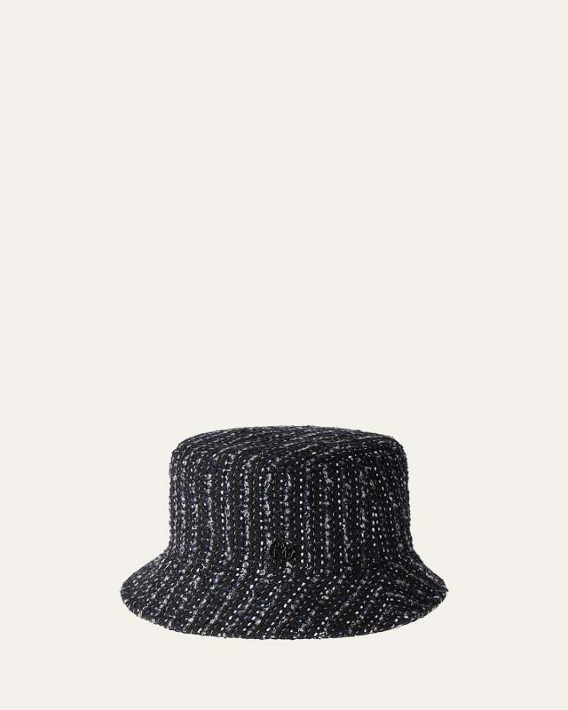 Jason Striped Tweed Bucket Hat