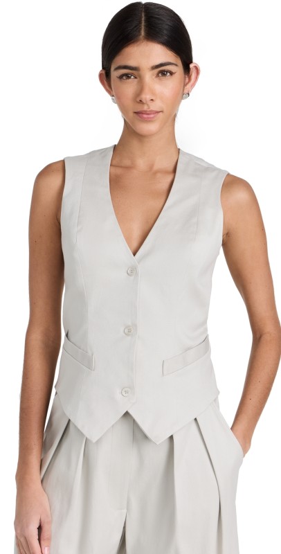 Sablyn Twill Vest Blizzard