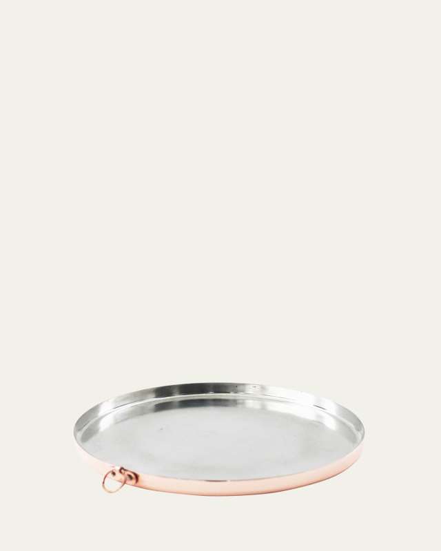 Vintaged Copper Baking Tray, 11"