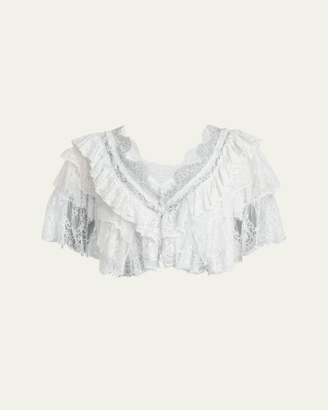Floral Lace Mix Crop Top