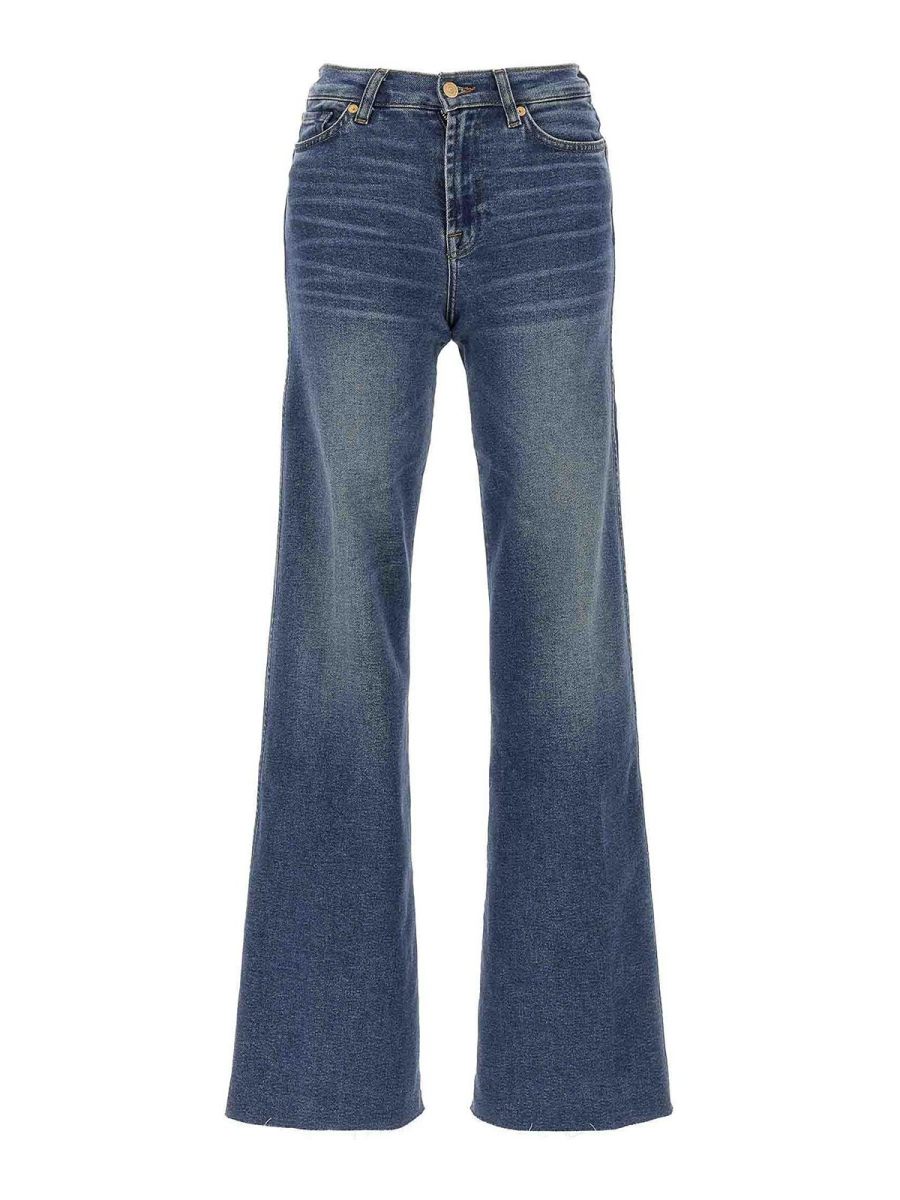 7 For All Mankind Jean Bootcut - Bleu