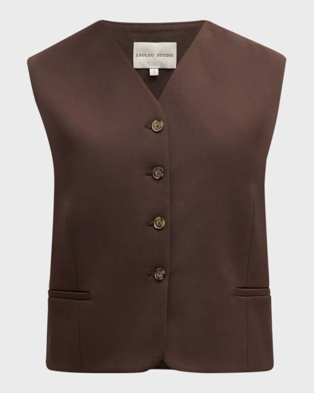 Teora Single-Breasted Vest