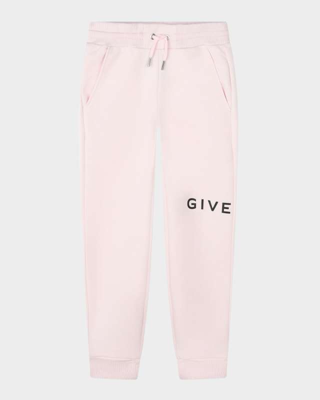 Girl's Logo-Print Joggers, Size 4-6