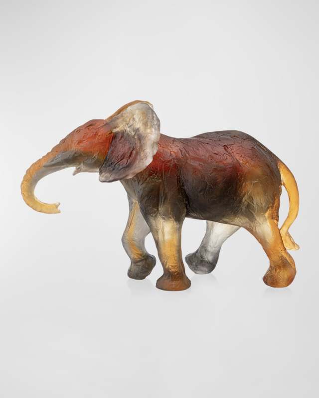Elephant Savana Figurine, 11"