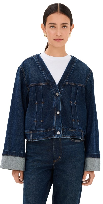 TWP Dusty Jacket Dark Wash