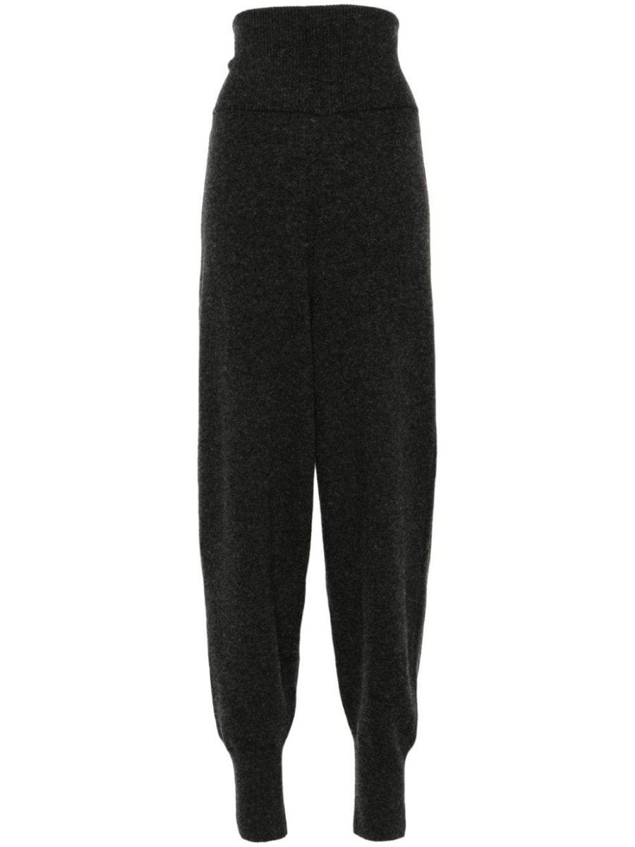 knitted track pants