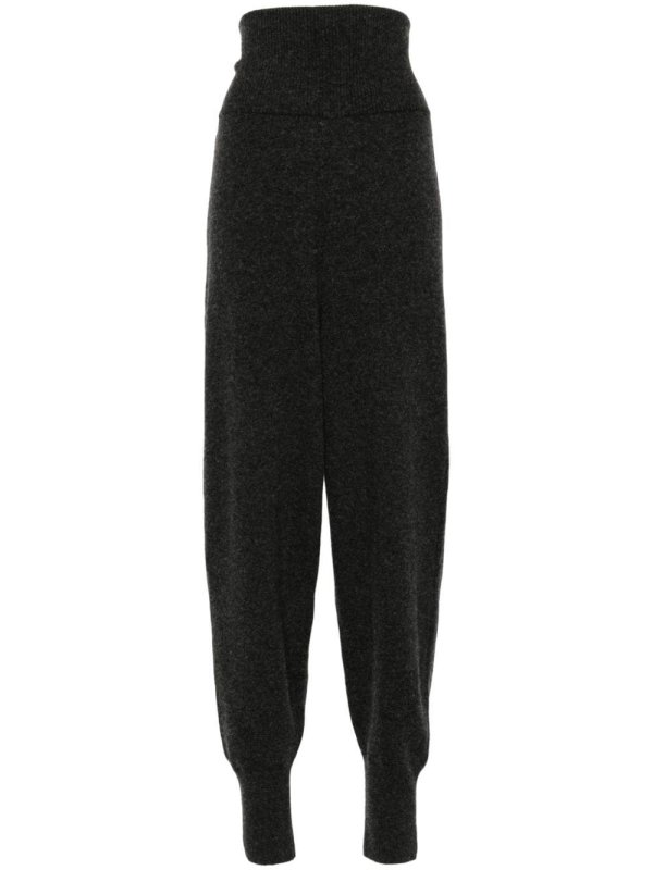 knitted track pants