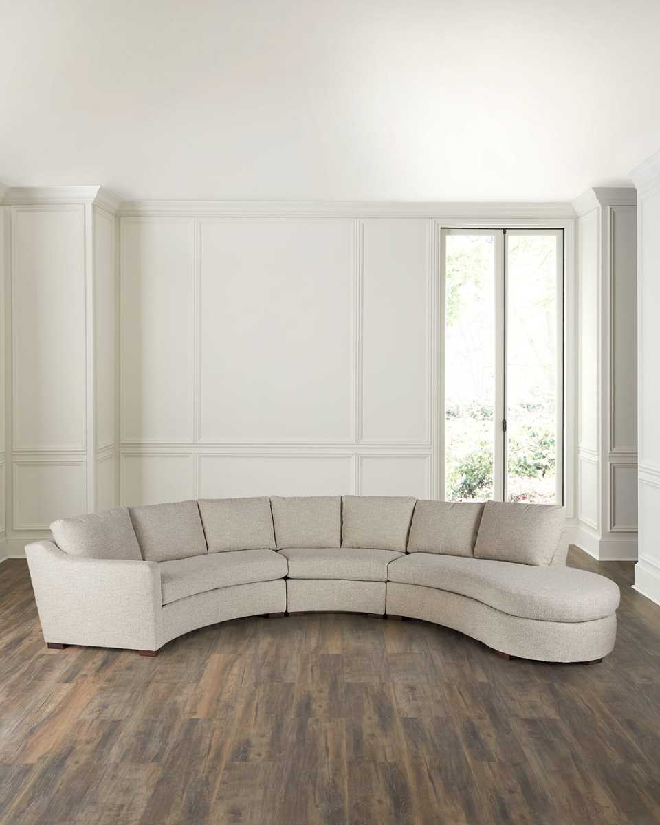 Larrabee 3-Piece Curved Sectional