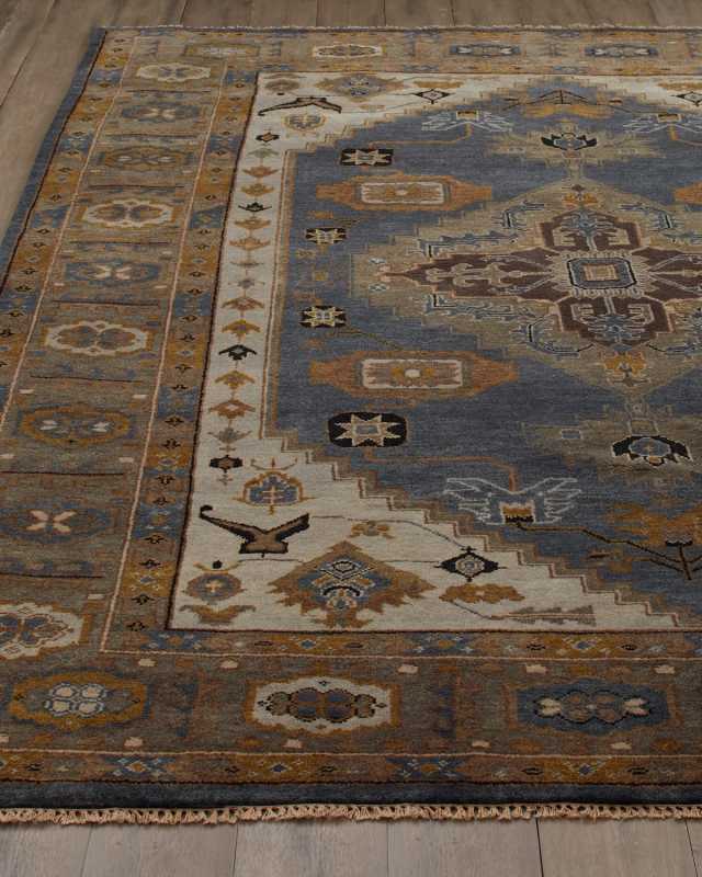 Michener Hand-Knotted Rug, 6' x 9'