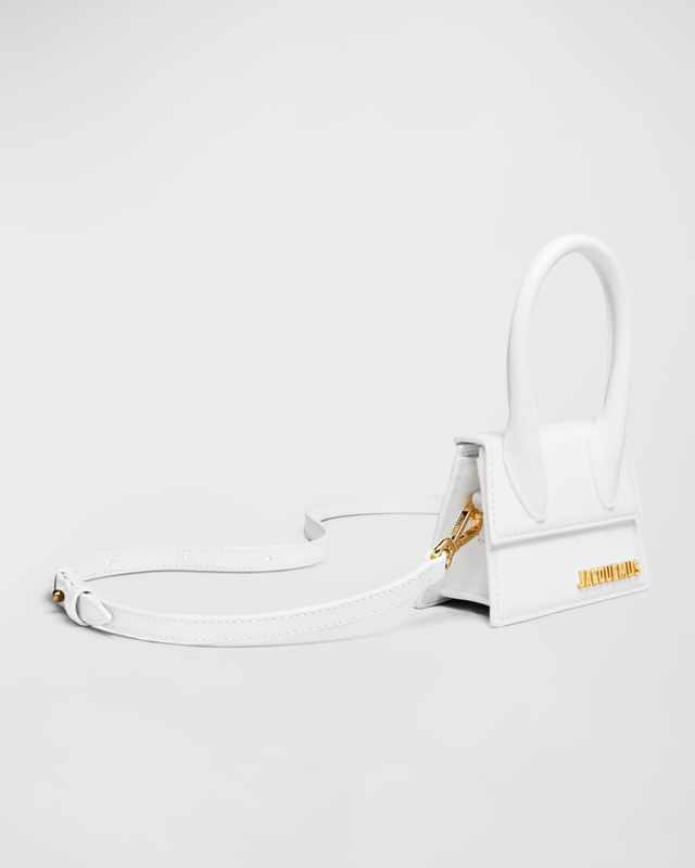 Le Chiquito Leather Top-Handle Bag