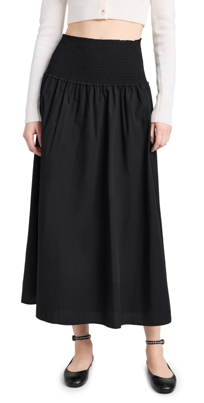 Hill House Home The Delphine Nap Skirt Black