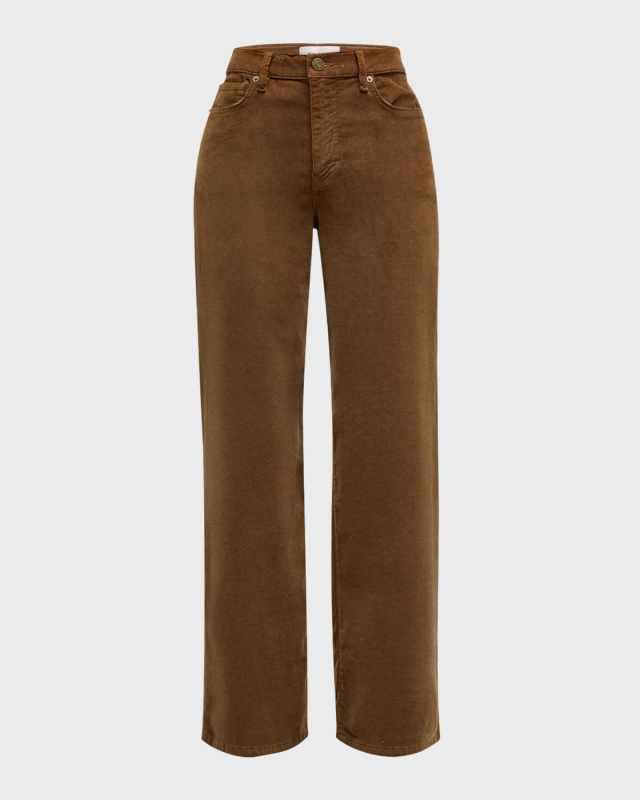 Le Slim Palazzo Corduroy Jeans