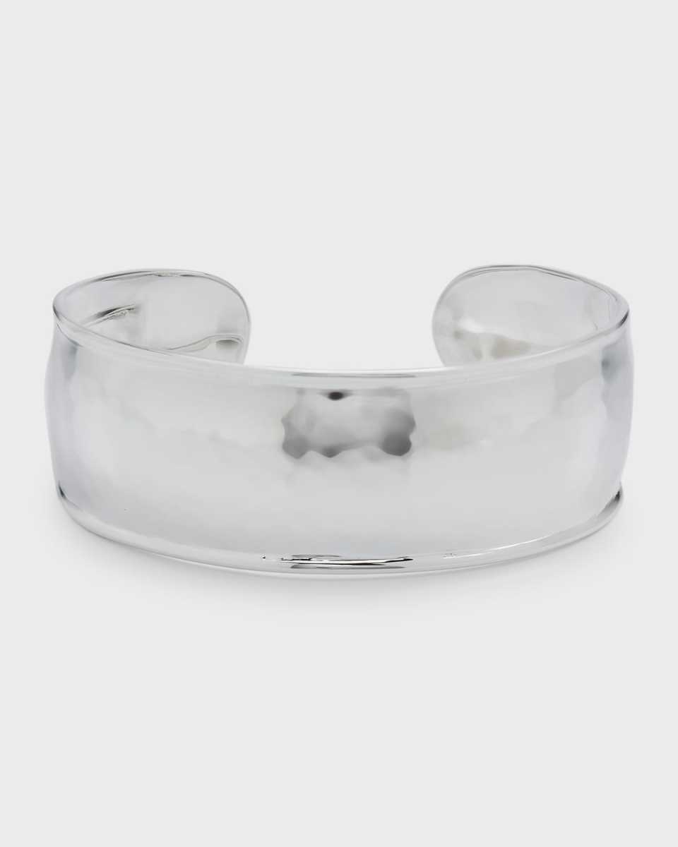 Goddess Tapered Cuff in Sterling Silver