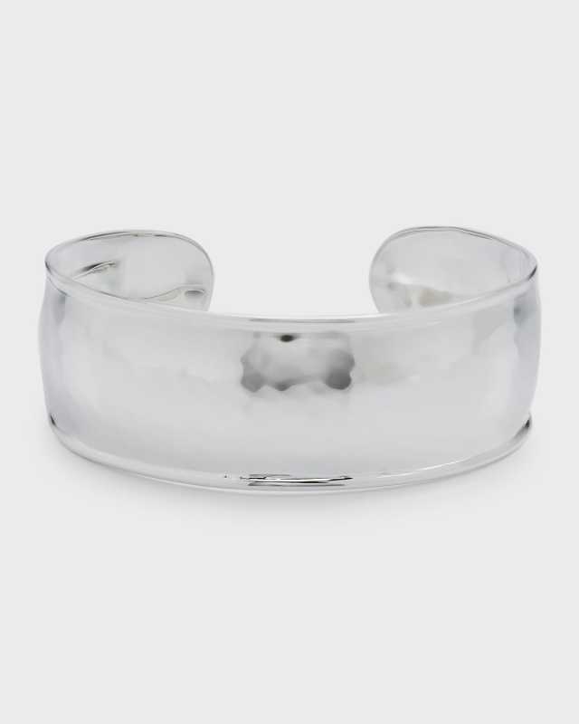 Goddess Tapered Cuff in Sterling Silver