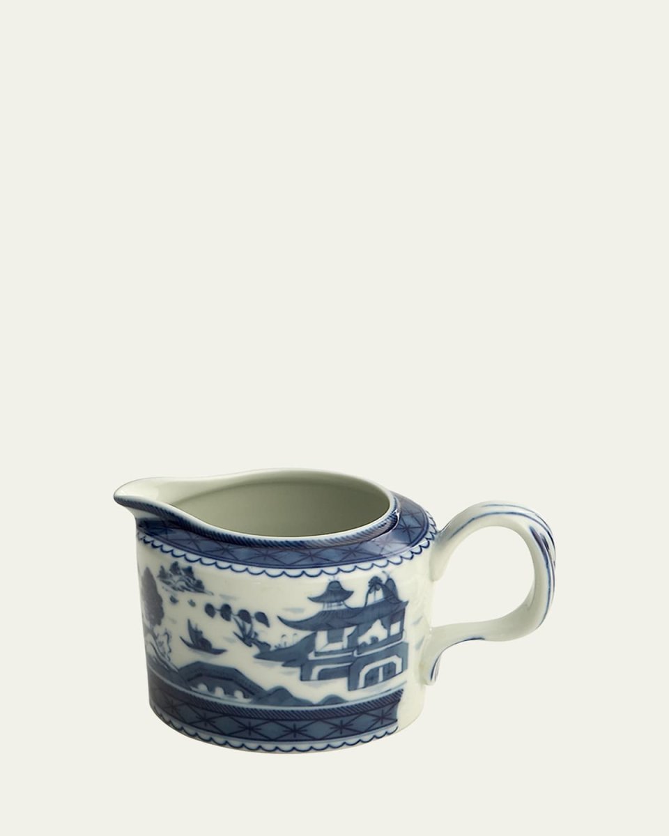 Blue Canton Creamer Dish