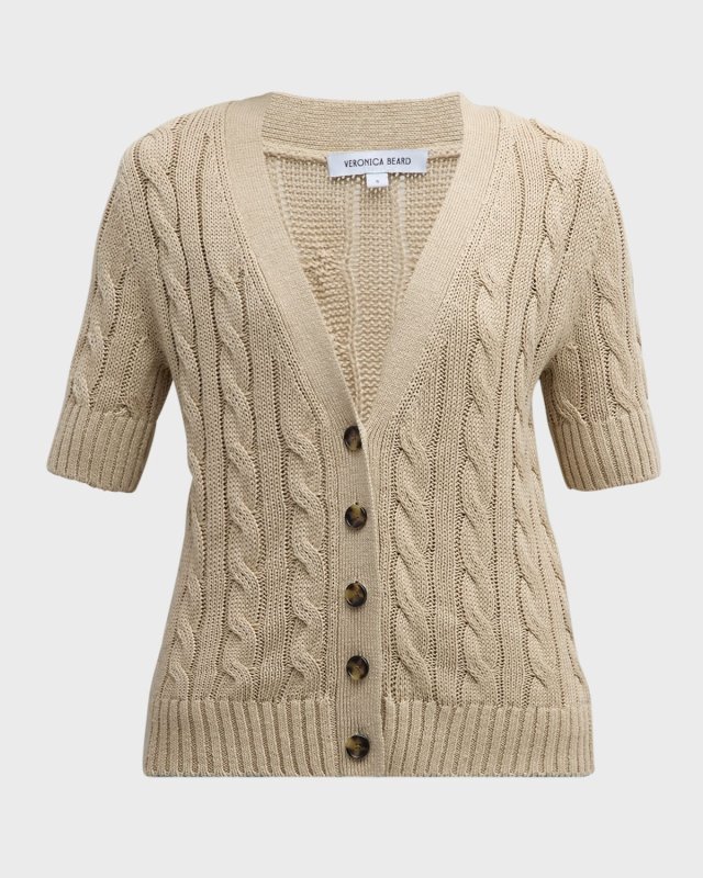 Julietta Short-Sleeve Cardigan