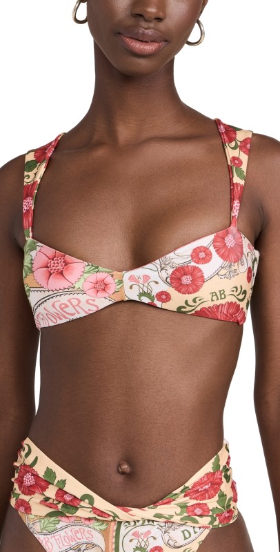 Agua Bendita Malory Harvest Top Multicolor