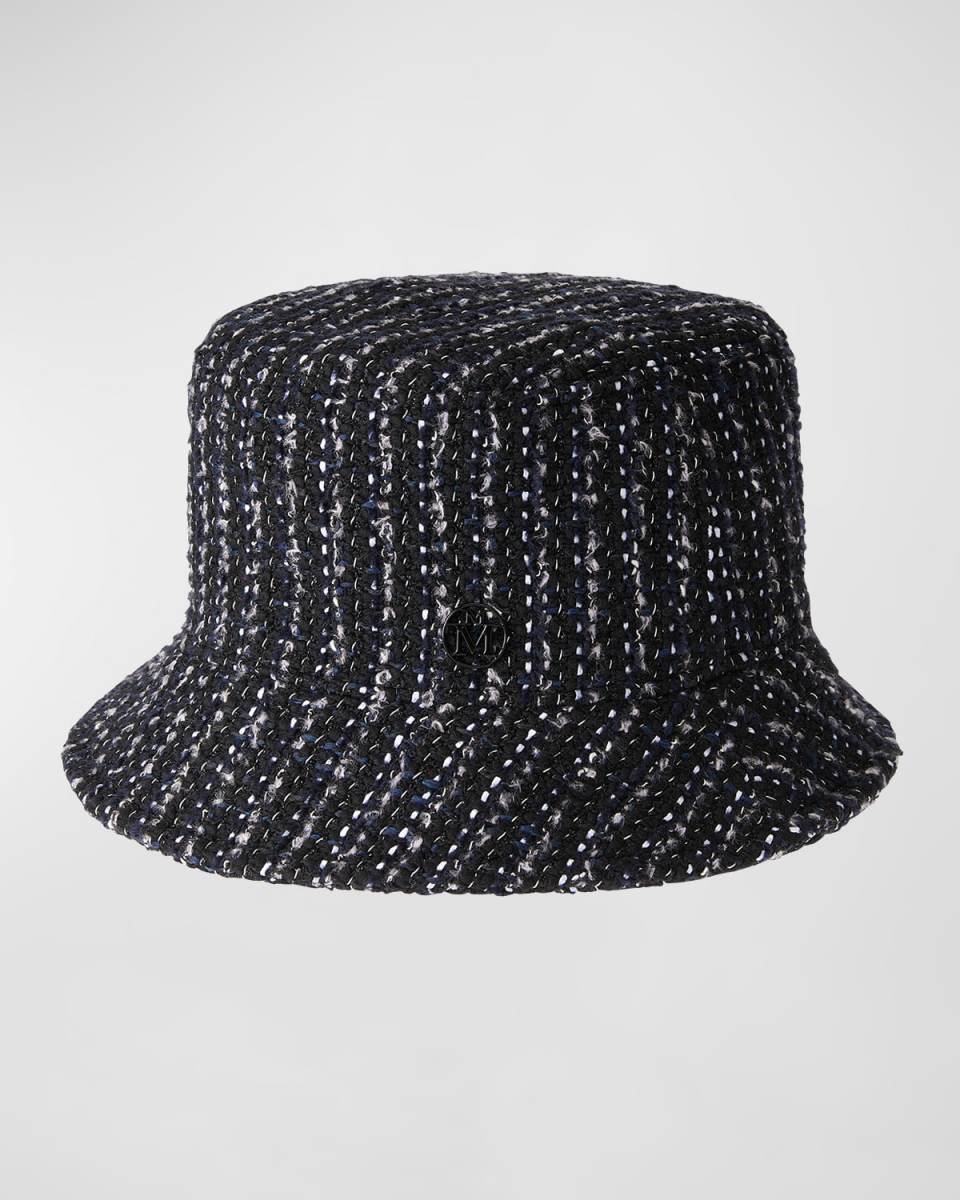 Jason Striped Tweed Bucket Hat