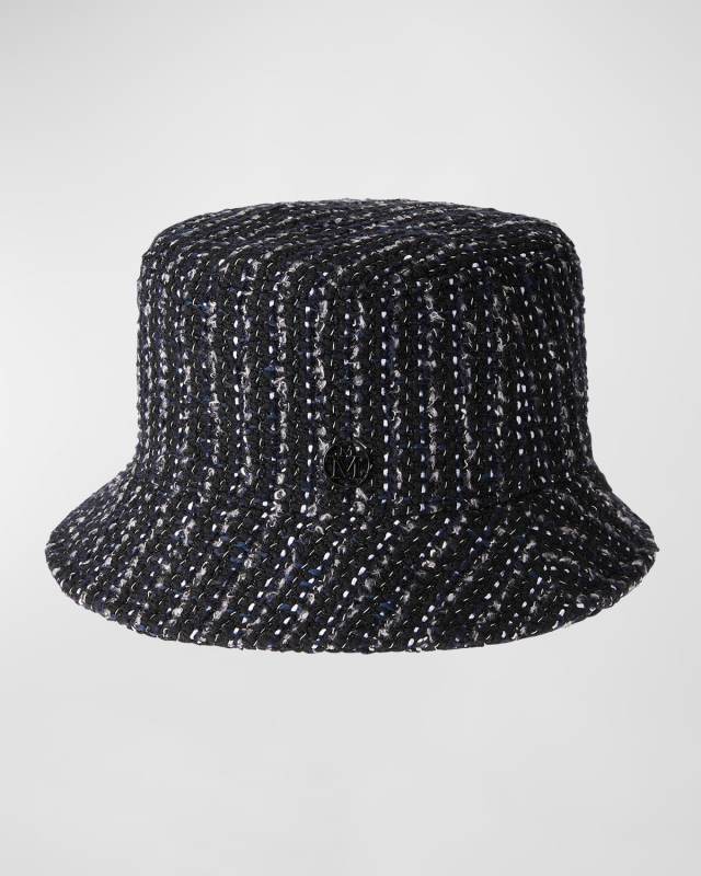 Jason Striped Tweed Bucket Hat