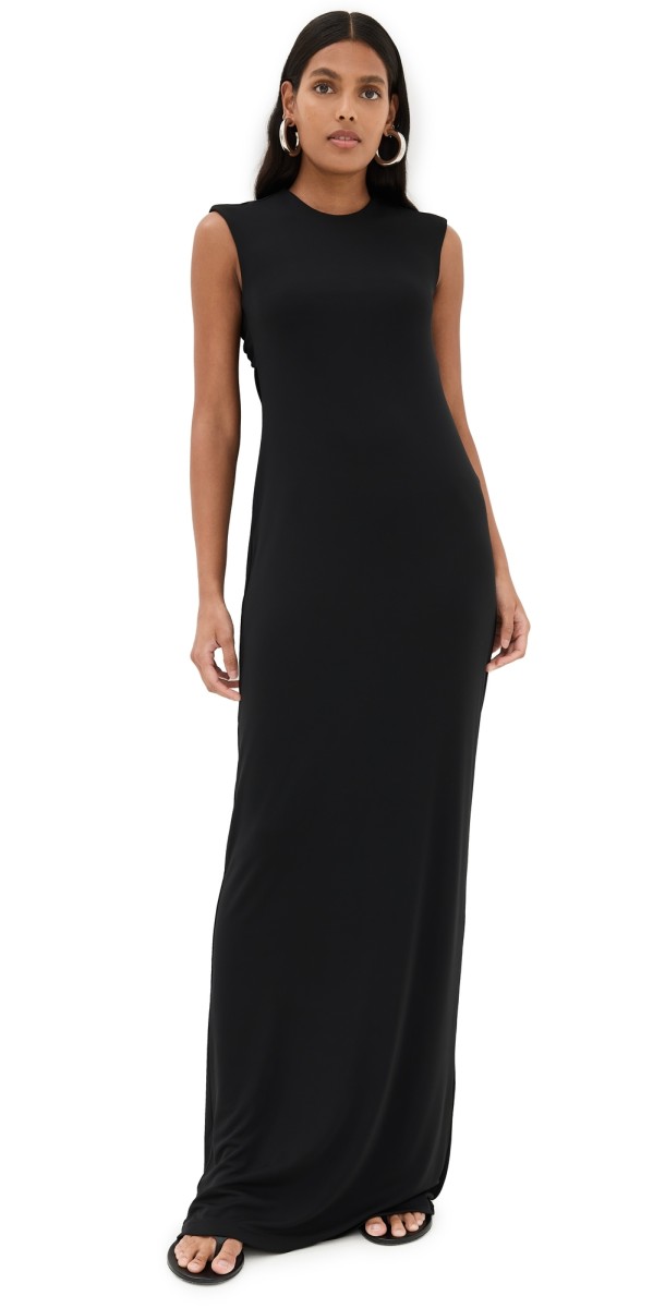 K. ngsley Le Twist Maxi Dress Black