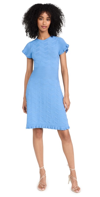 Shoshanna Neline Dress Light Blue