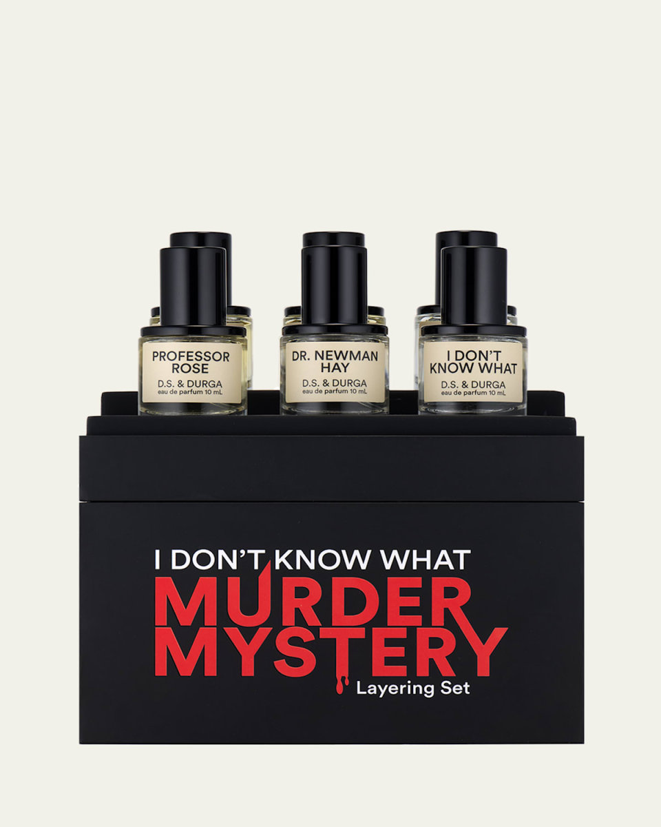 I DON'T KNOW WHAT Murder Mystery Layering Eau de Parfum Set, 6 x 0.3 oz.