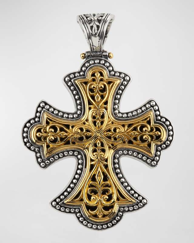 Flared Cross Pendant