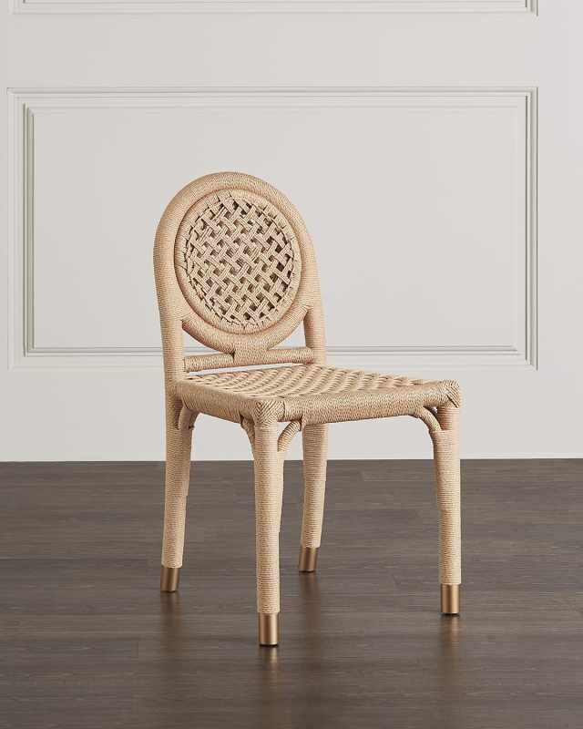 Pontainne Rattan Side Chair