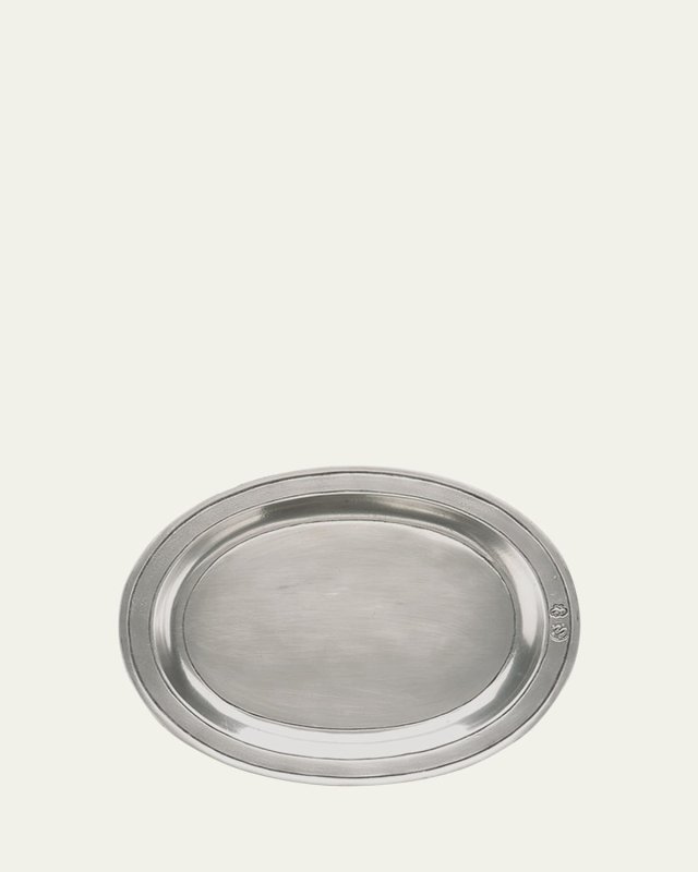 Small Oval Incised Tray