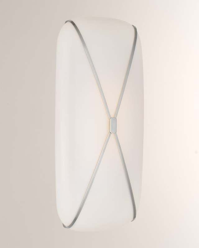 Fondant 24" Linear Bath Sconce in Polished Nickel by Julie Neill