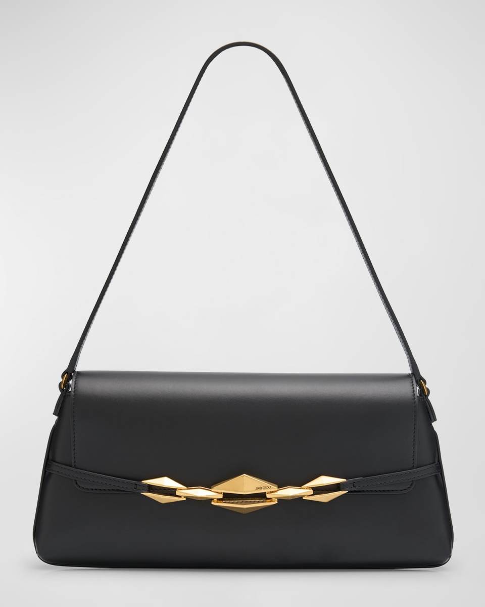 Diamond Leather Shoulder Bag