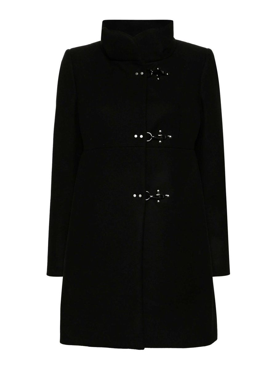 Fay Manteau Court - Noir