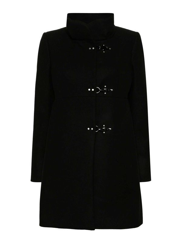 Fay Manteau Court - Noir