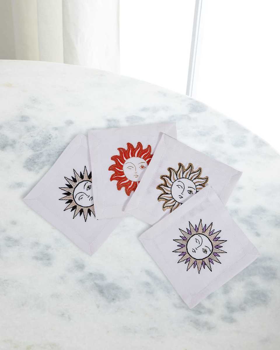 Sun Cocktail Napkins, Set of 4
